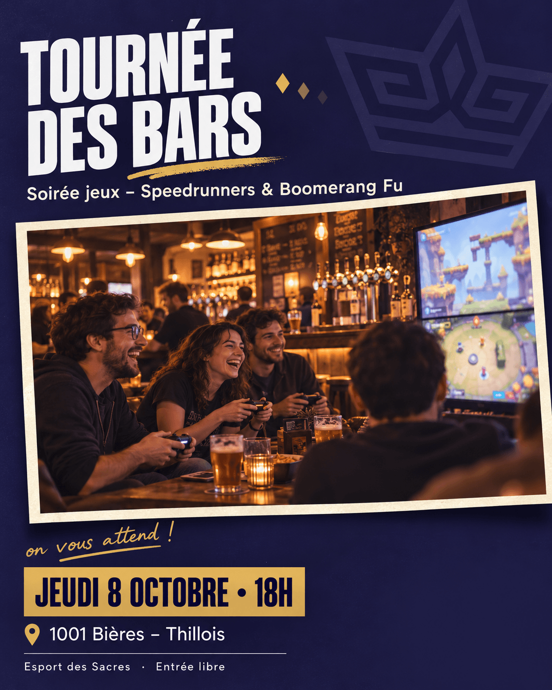 Soirée 1001 bières Thillois